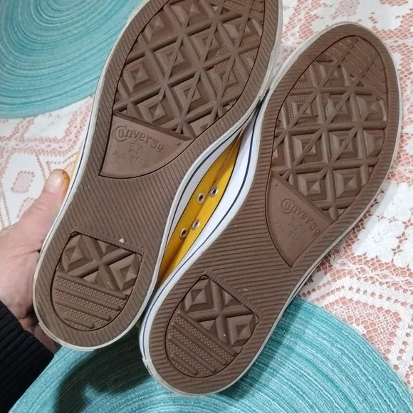 CONVERSE SUNNY MUSTARD 💛 YELLOW SZ 11W / 9M SNEAKERS... - Picture 6 of 9